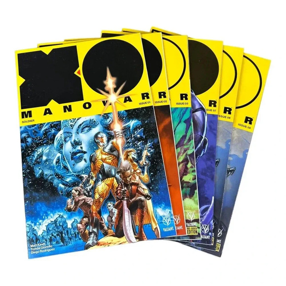 X-O MANOWAR MEGA-LOT 89 HIGH-GRADE VALIANT COMICS 1990'S DEALER LOT CHEAP - Picture 2 of 14